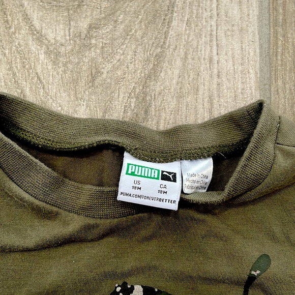 PUMA SHIRT ~ 18 Month - Picture 2 of 3